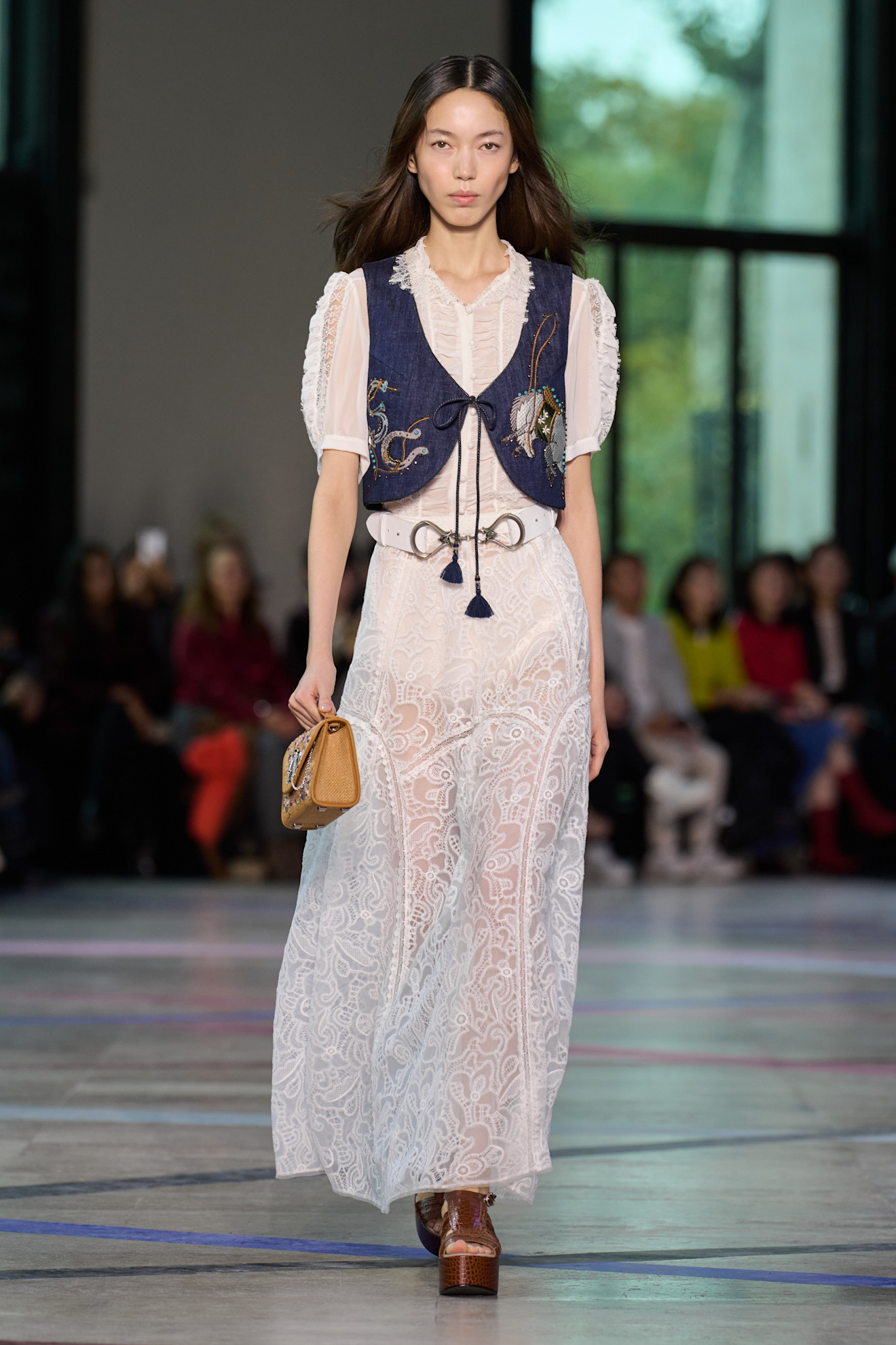 Shiatzy Chen الجيليه الجينز من