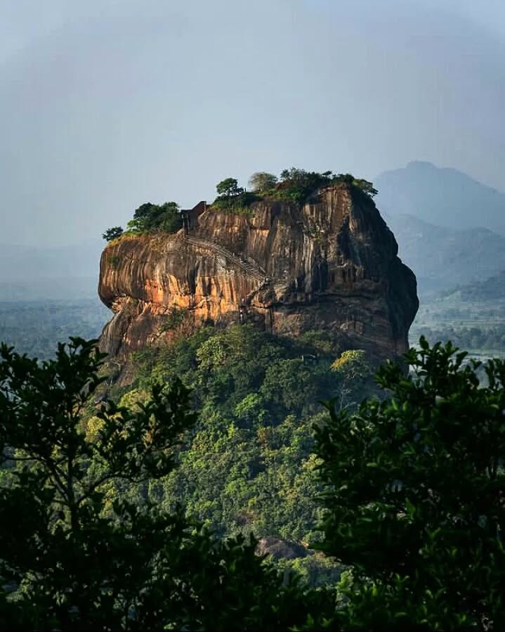 Sigiriya صخرة في كاندي