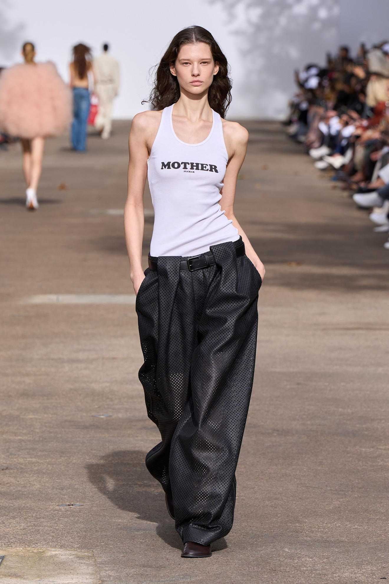 Stella Mccartney بنطلون رجل الفيل من