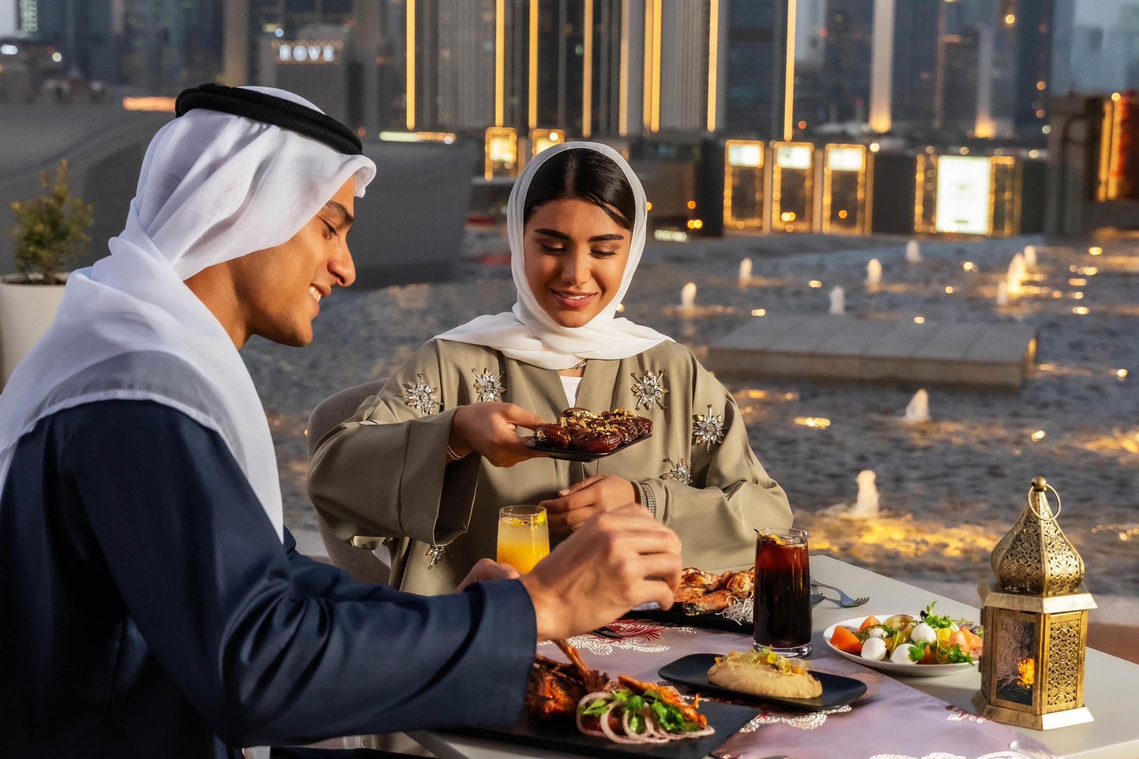 Suhoor at Solara, Address Dubai Mall
