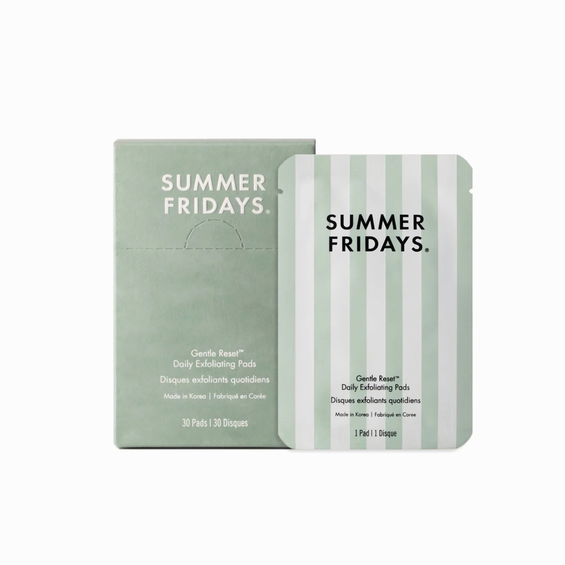 Summer Fridays Gentle Reset Daily Exfoliating Pads