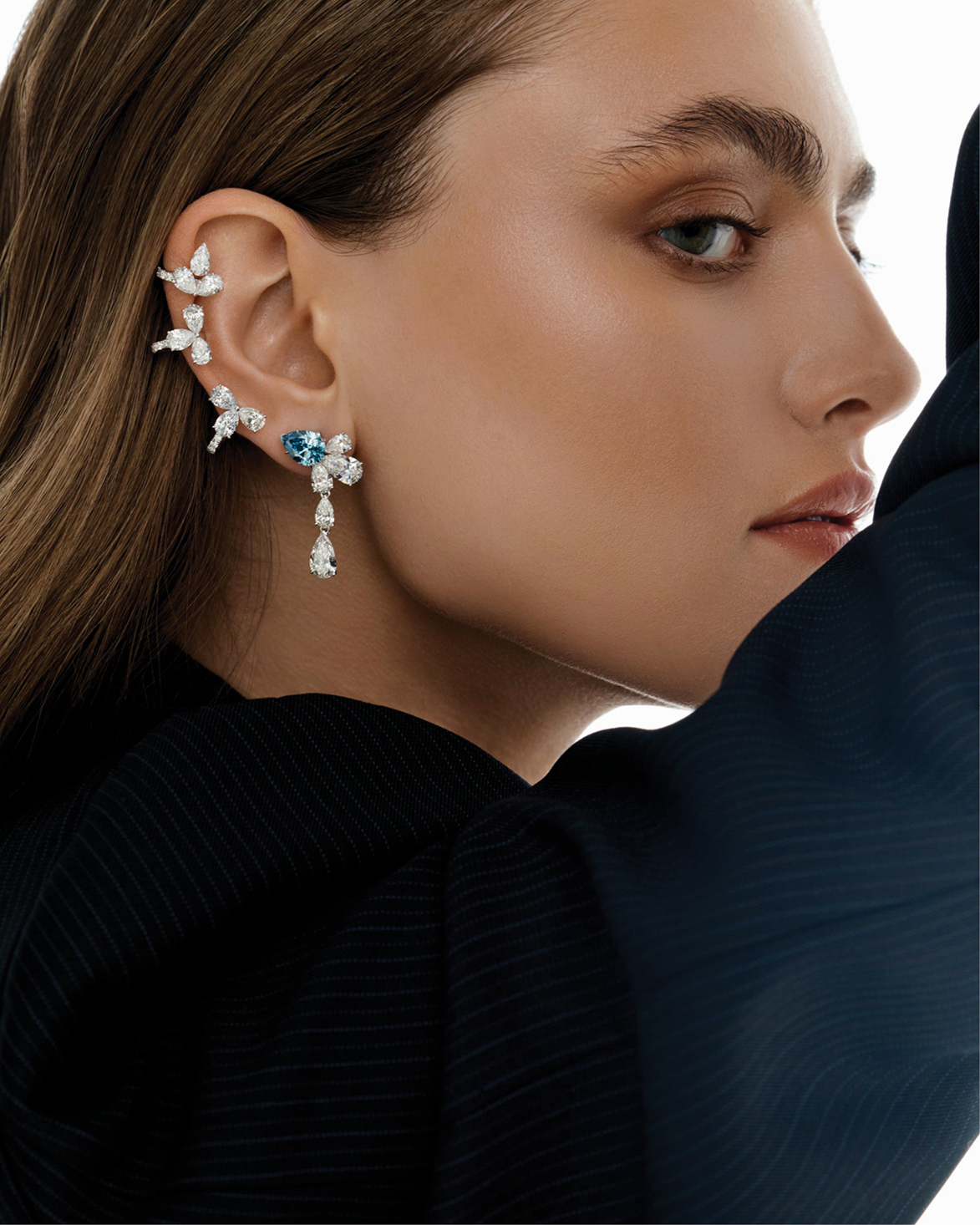 أقراط أذن من ‏SUZANNE CODE JEWELRY