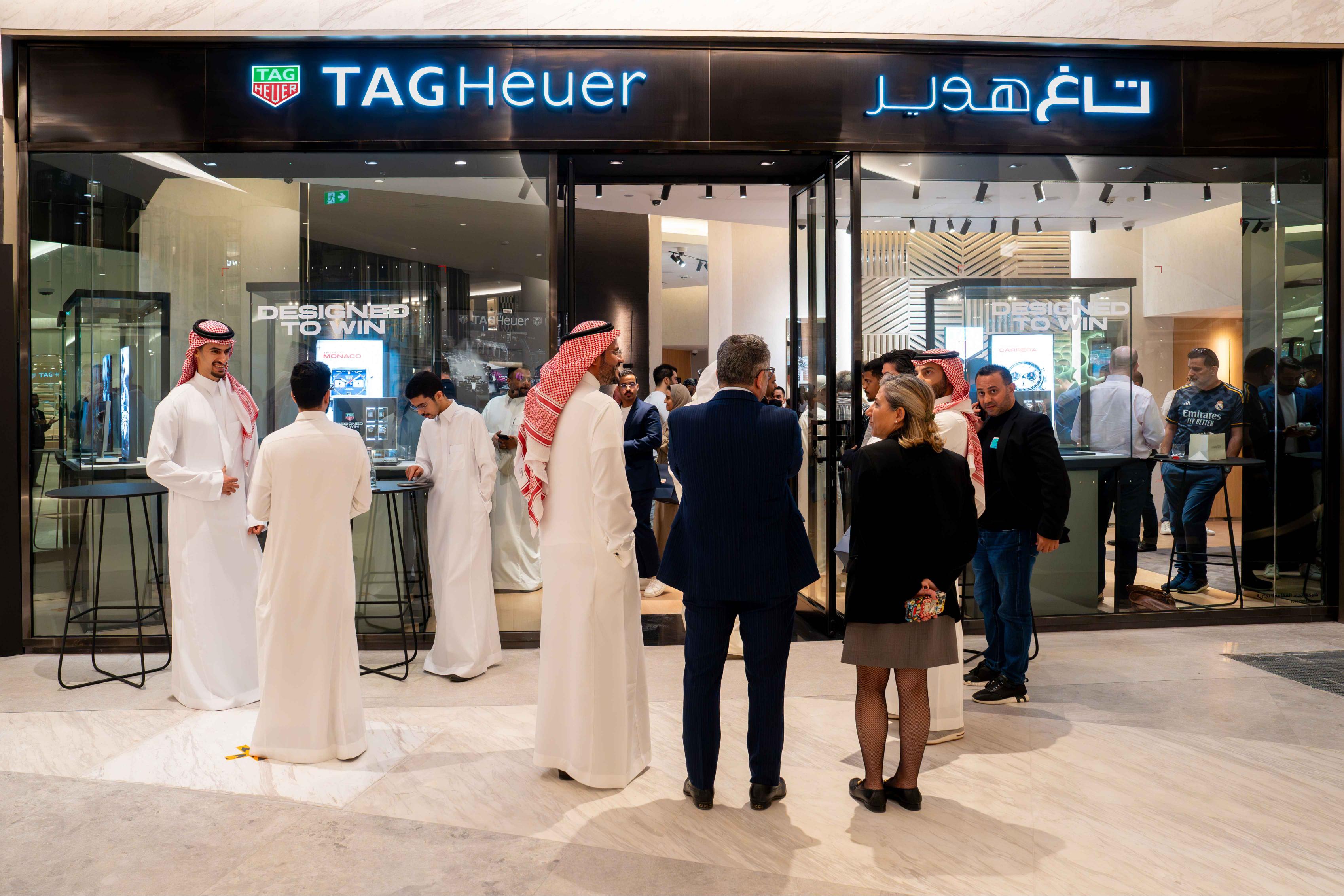 TAG Heuer تفتتح بوتيكها الجديد في المملكة
