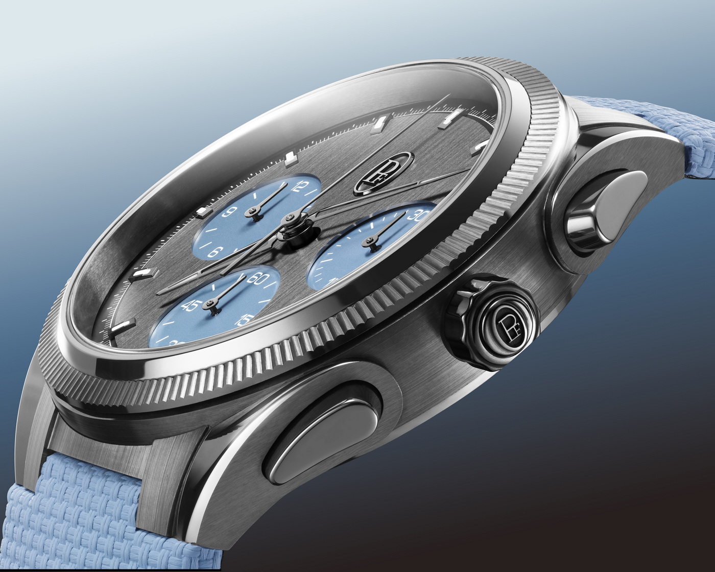 ساعة TONDA PF Sport Chronograph Ultra-Cermet Mineral Blue