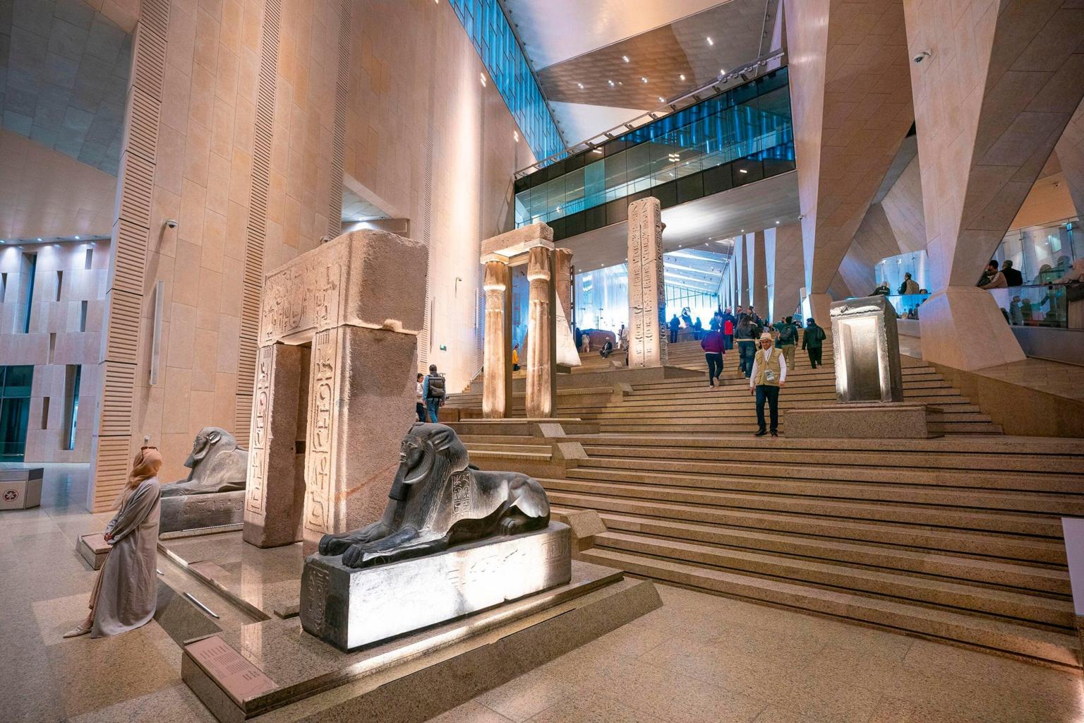 عمق السرد في المتحف الكبير