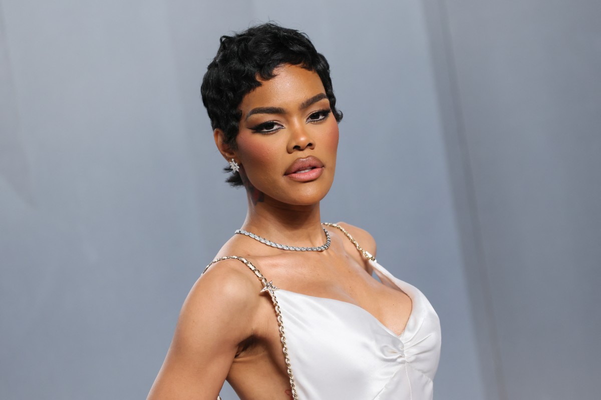 اطلالة Teyana Taylor برسمات المكياج الداكن