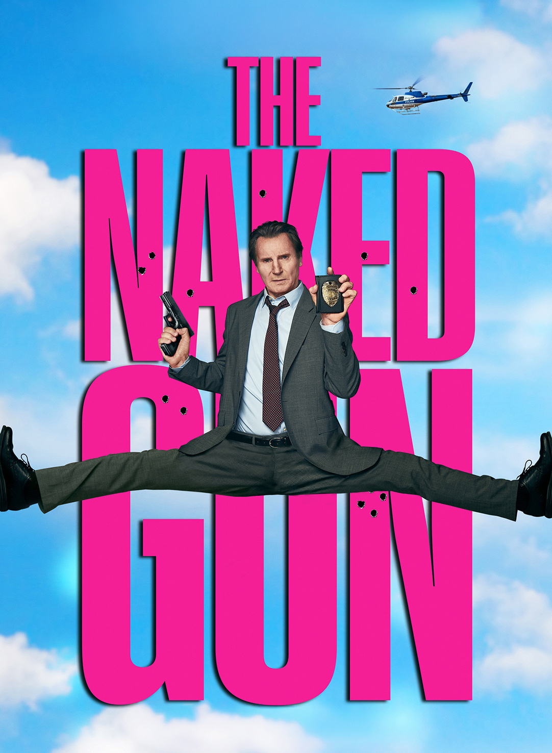 "The Naked Gun" يعتمد بشكل كبير على ليام نيسون