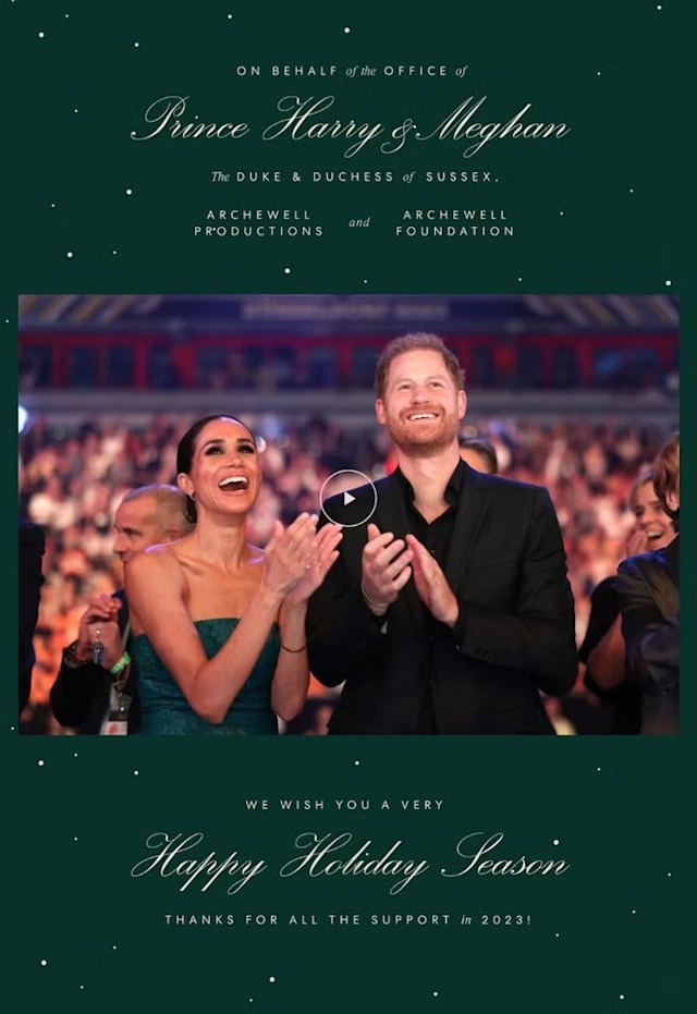 Their charitable endeavours were on the cards for 2023