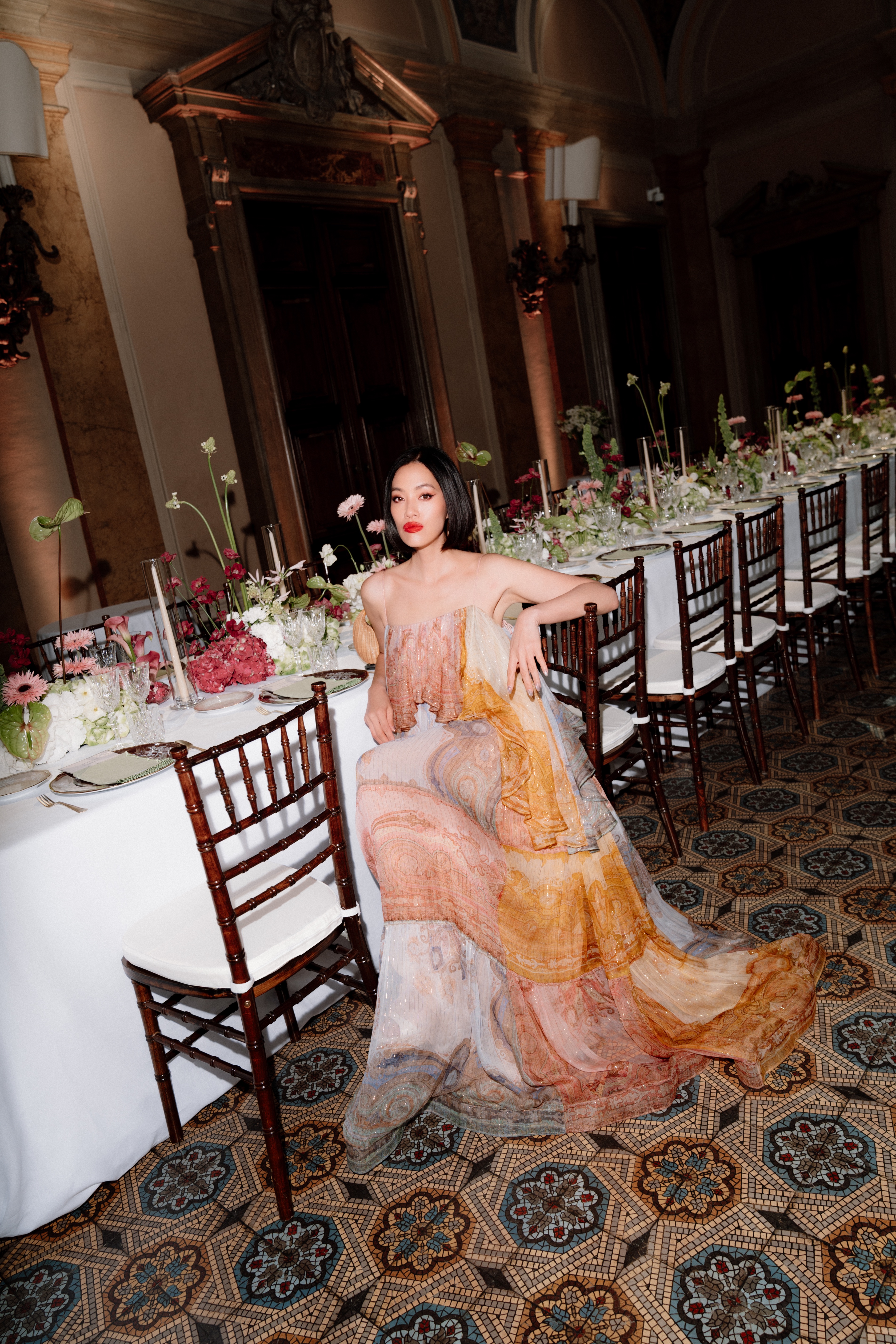 ‏"تيفاني هسو" ‏TIFFANY HSU رئيسة قسم المشتريات ومشاريع الأزياء في ‏Mytheresa