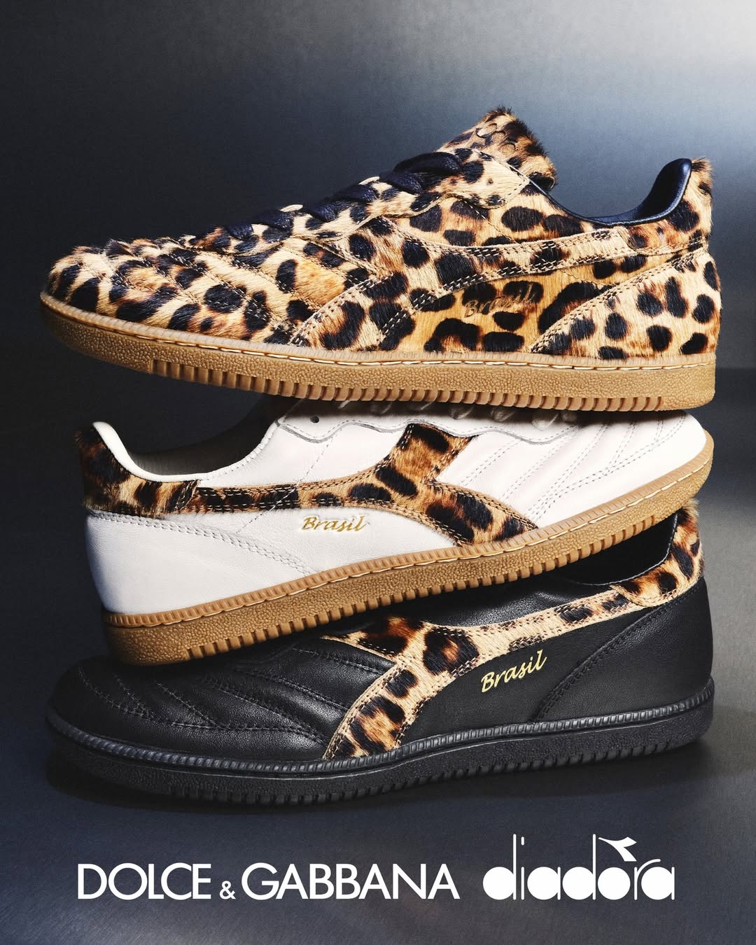 حذاء "‏Brasil‏" الأيقوني من تعاون Dolce & Gabbana x Diadora