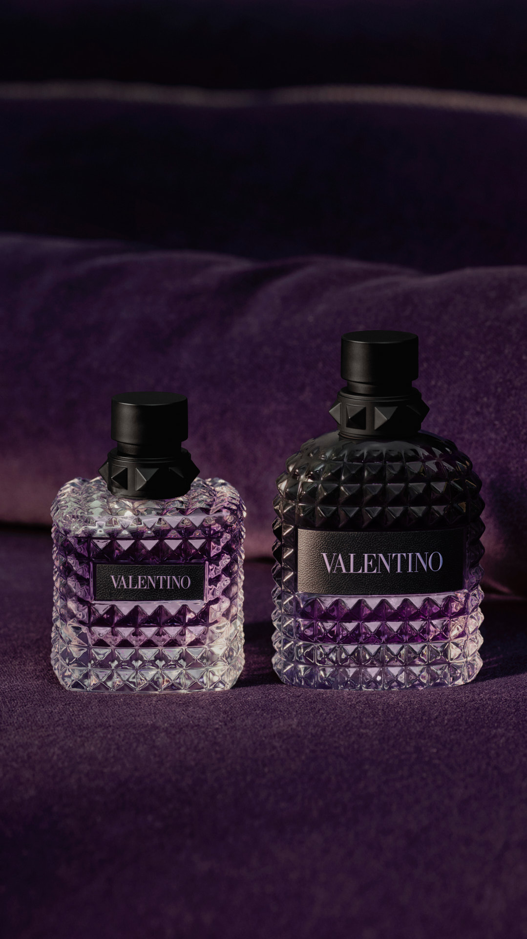 فالنتينو  بيوتي تكشف عن عطر بورن إن روما بوربل ميلانكوليا