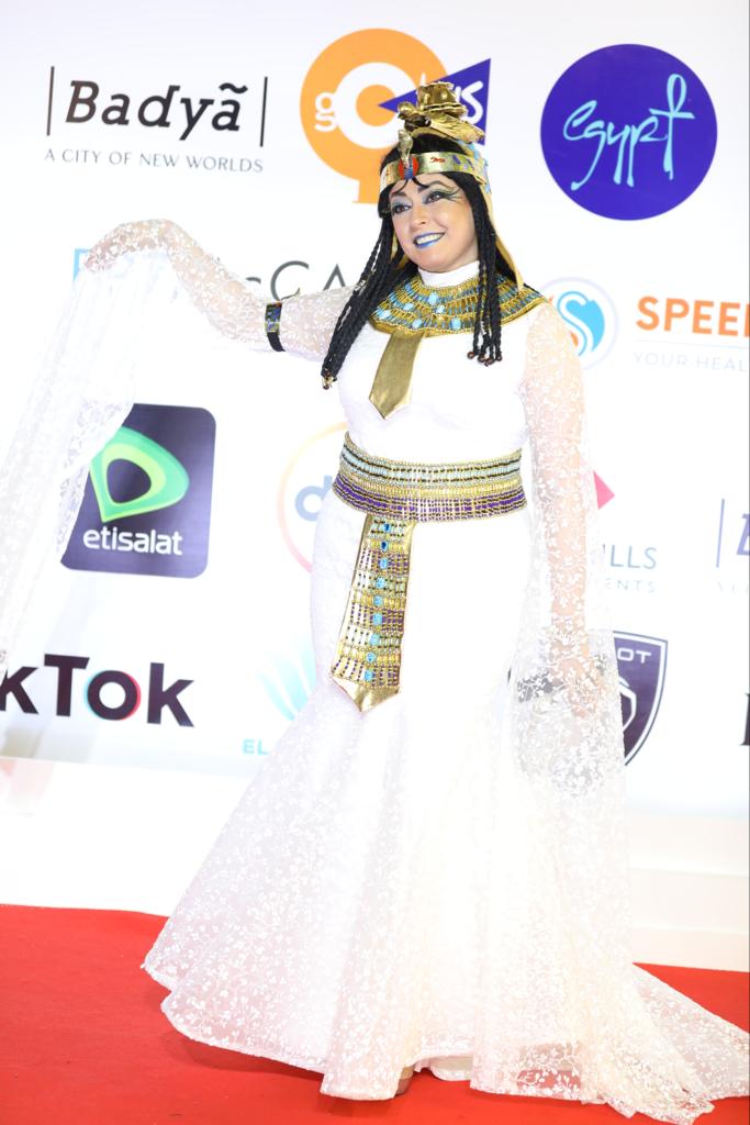 إطلالة هند عاكف الفرعونية