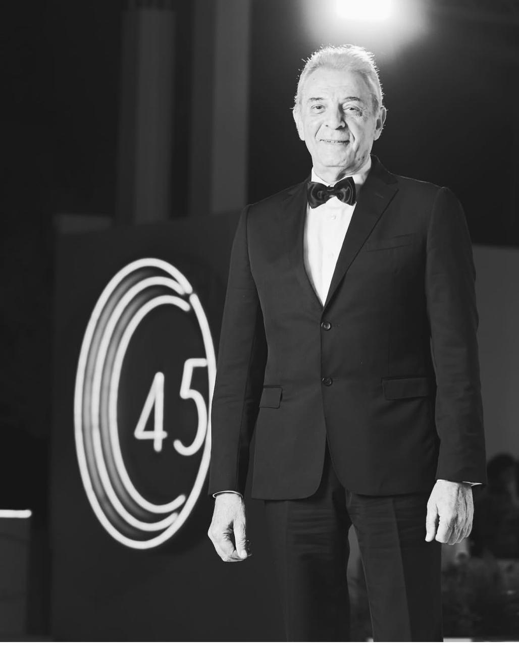 محمود حميدة في الدورة الـ45 من مهرجان القاهرة السينمائي