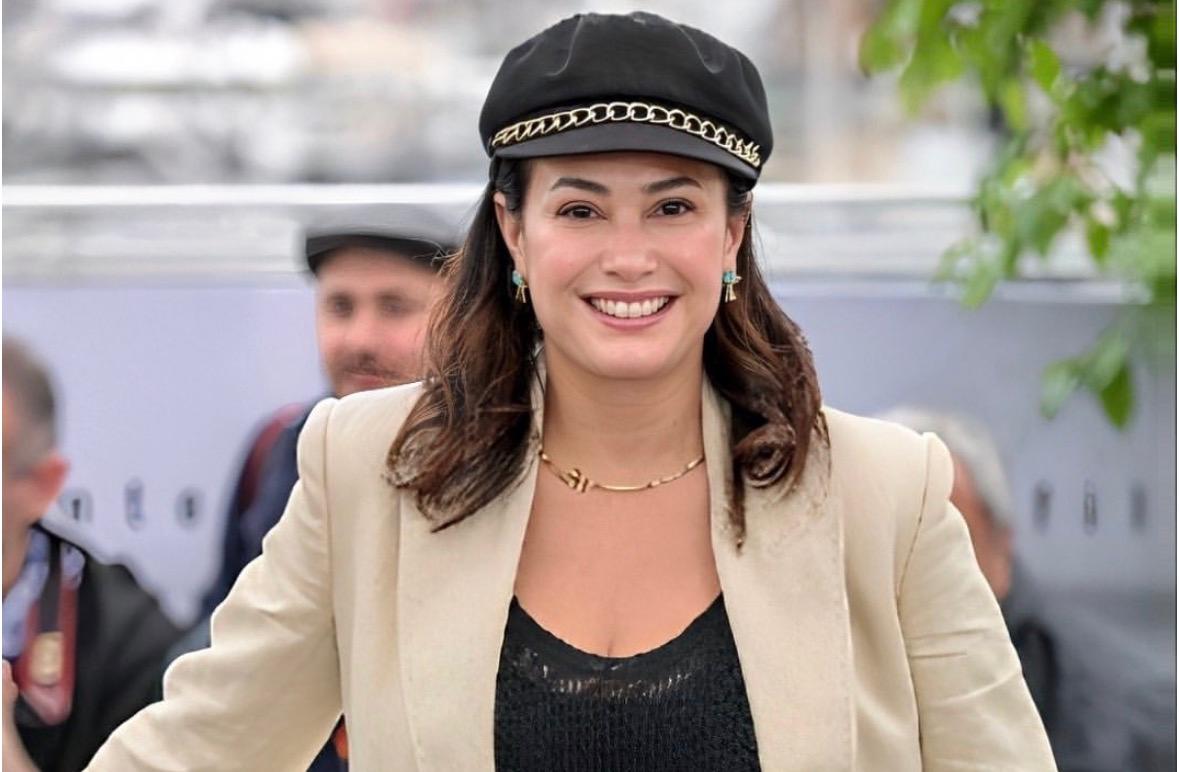 هند صبري في إطلالة لها بمهرجان كان السينمائي