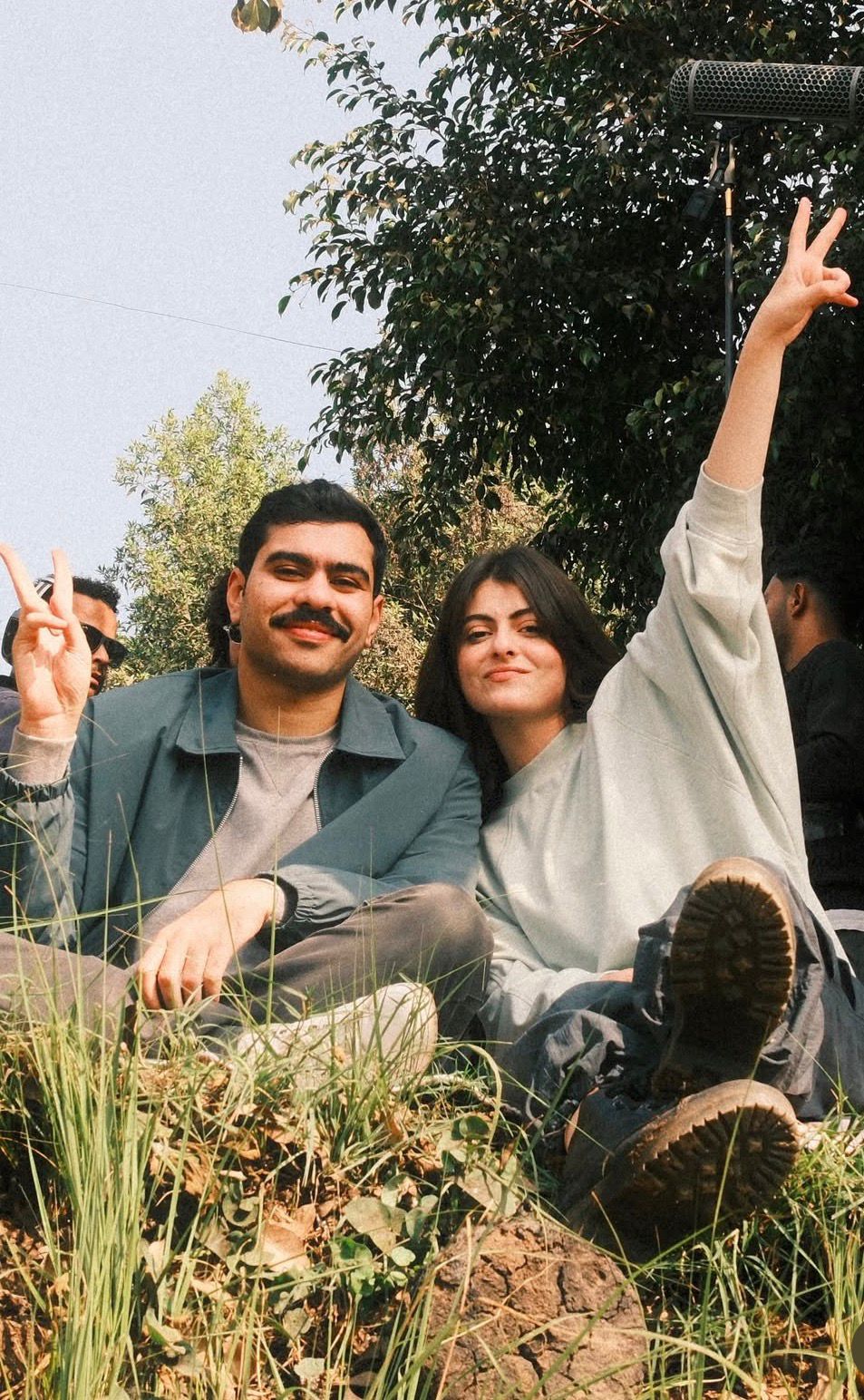 أحمد رمزي وتارا عبود من كواليس "فخر الدلتا"