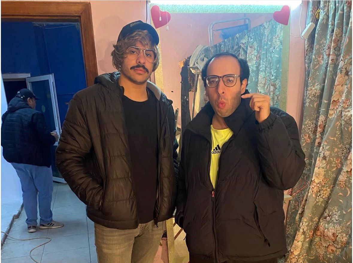 أحمد رمزي مع أحمد الغندور مقدم برنامج "الدحيح"