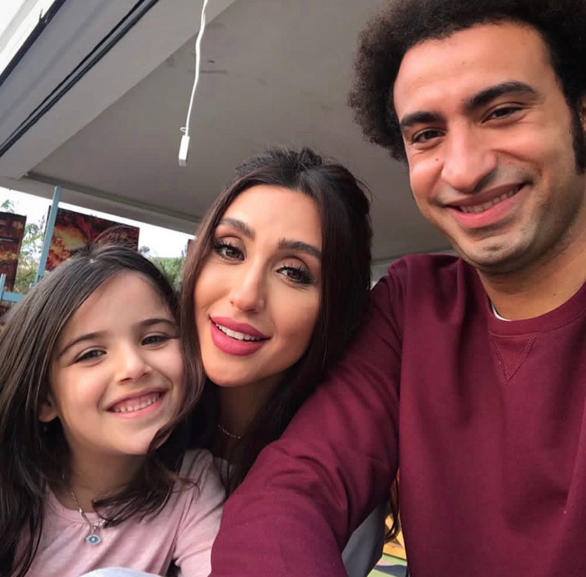 جيسي عبدو مع الفنان المصري علي ربيع