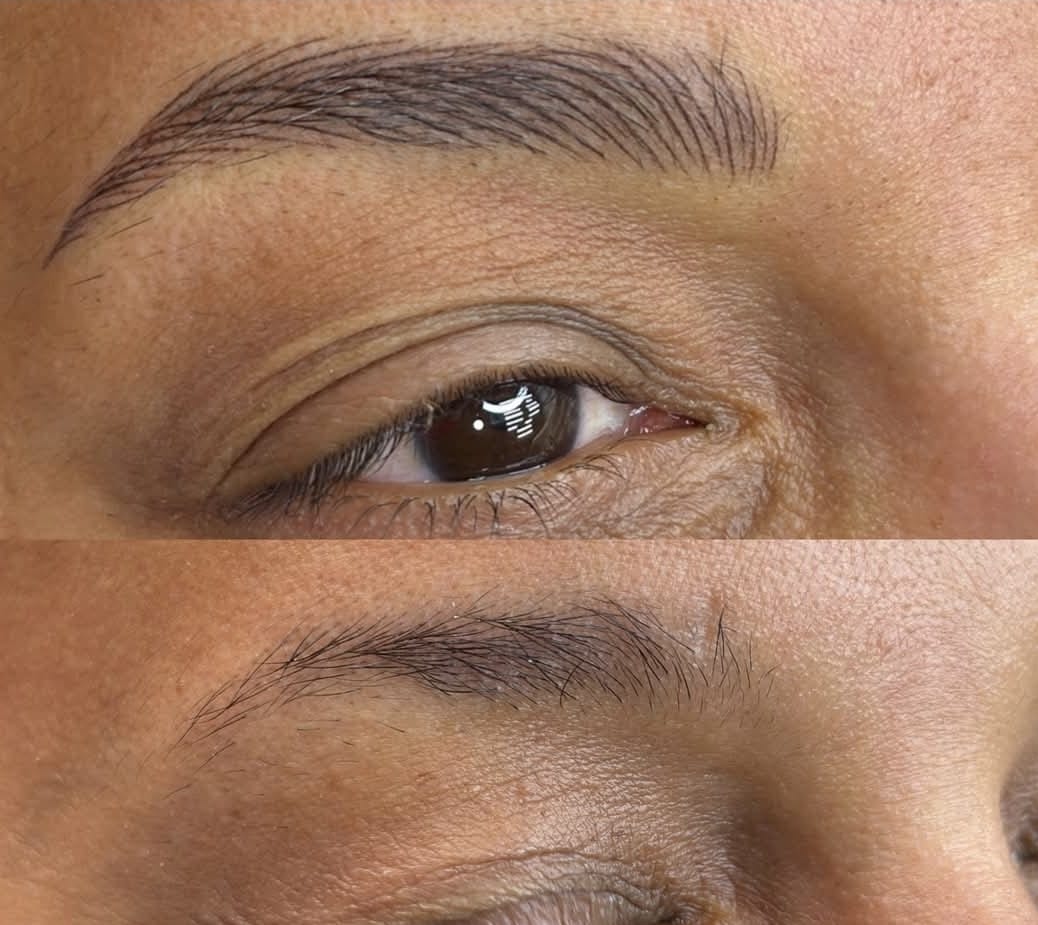 رسمة حواجب بأنامل باسكال حداد