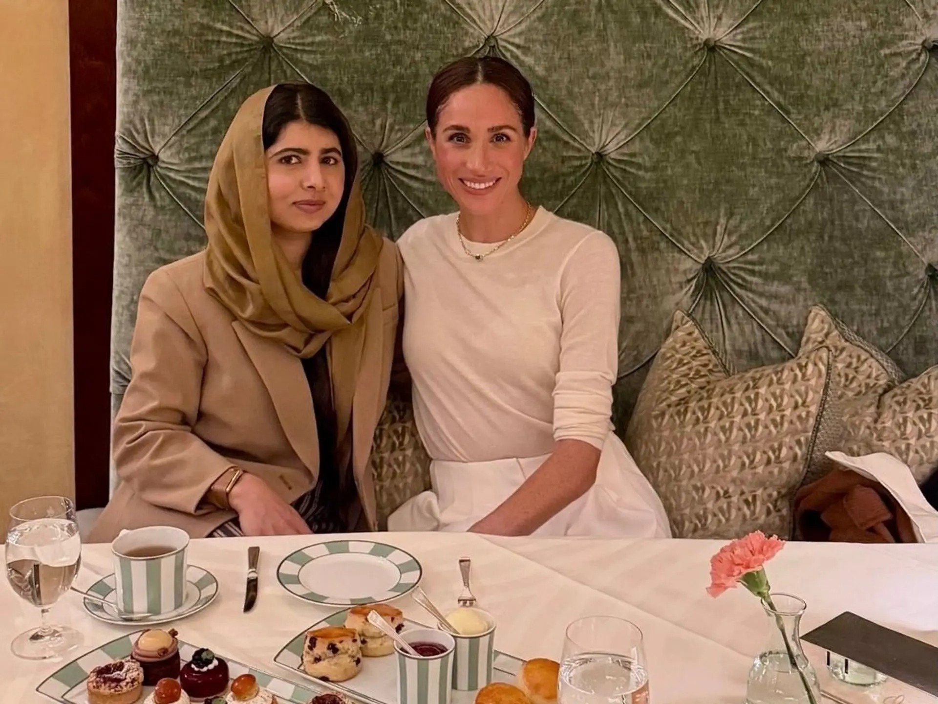 ميغان وملالا