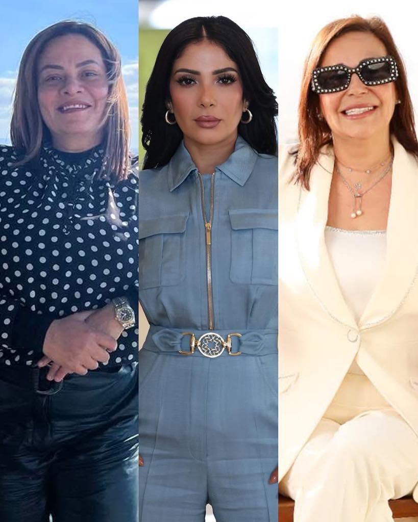 منى زكي وكاملة أبو ذكري وشاهيناز العقاد
