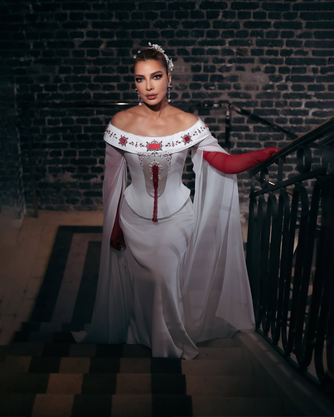 أصالة نصري ‏ بتصميم المصمم السوري مثنى العلي