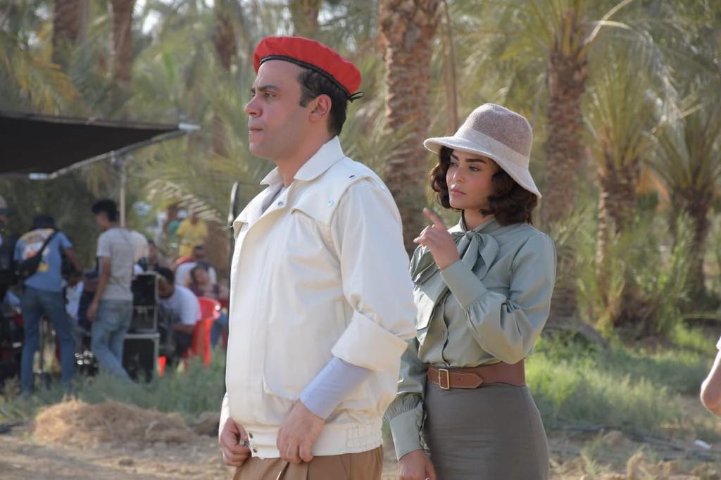 محمد إمام وأمينة خليل في الفيلم