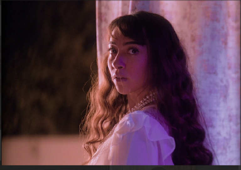سارة طيبة بطلة فيلم شريط فيديو تبدل