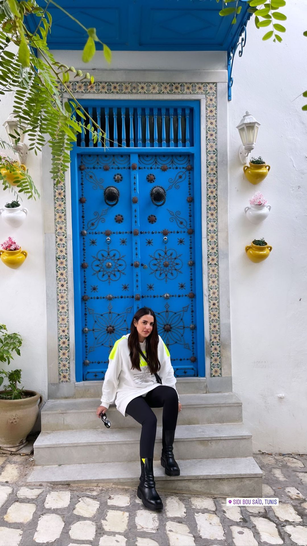 إطلالة درة في تونس