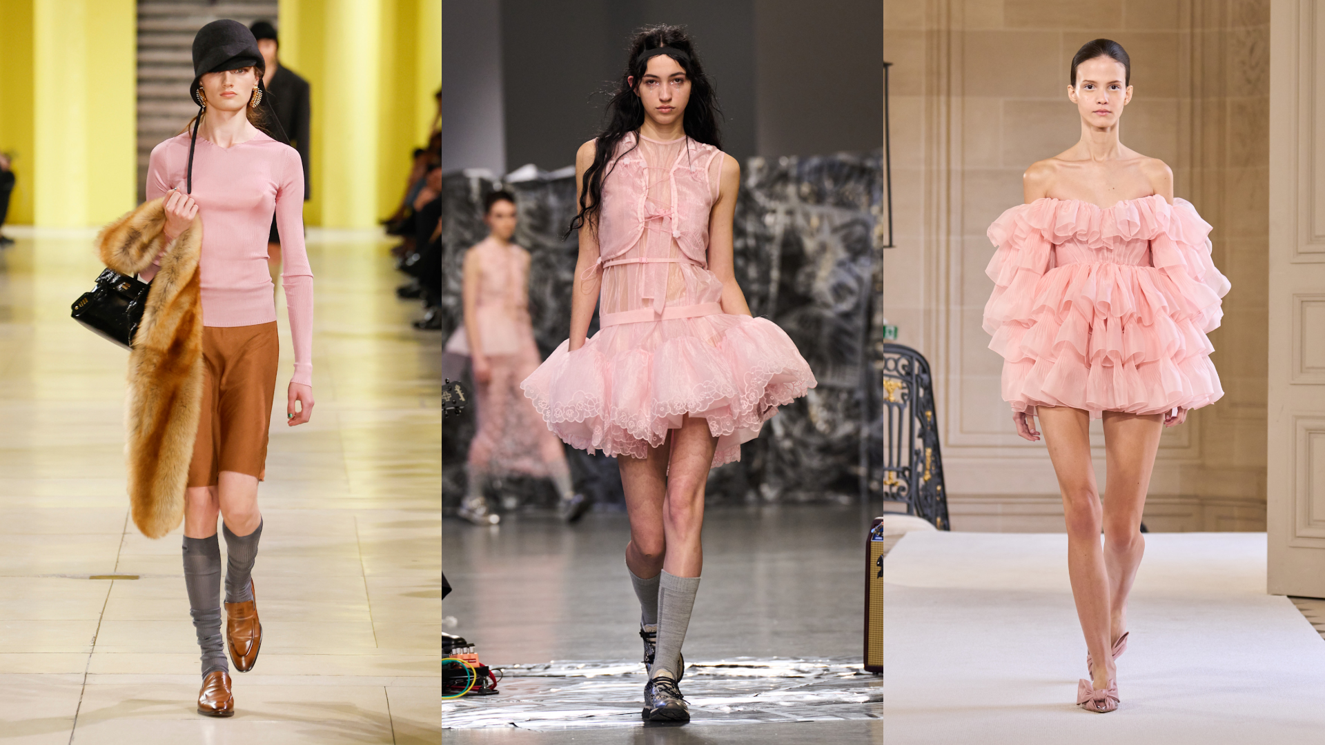 إطلالات من Giambattista Valli، Miu Miuو Cecilie Bahnsen