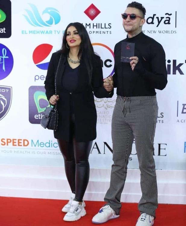 أحمد الفيشاوي وطليقته ندى الكامل