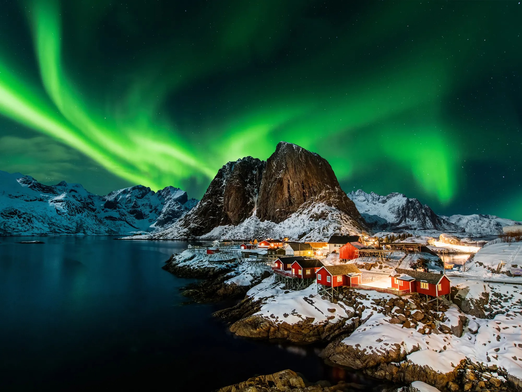 متى يمكن رؤية الشفق القطبي