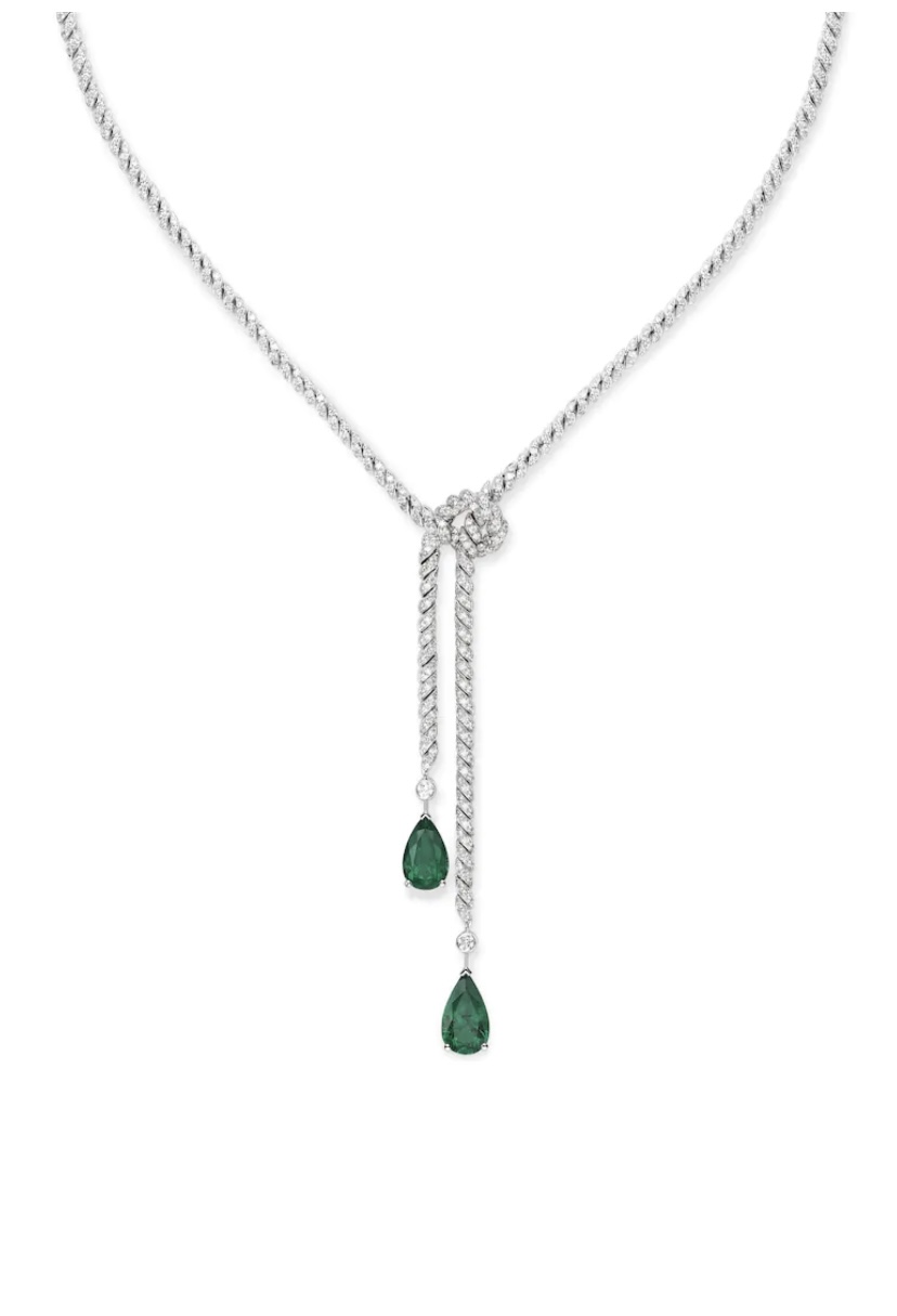 عقد الزمرد من شوميه Chaumet