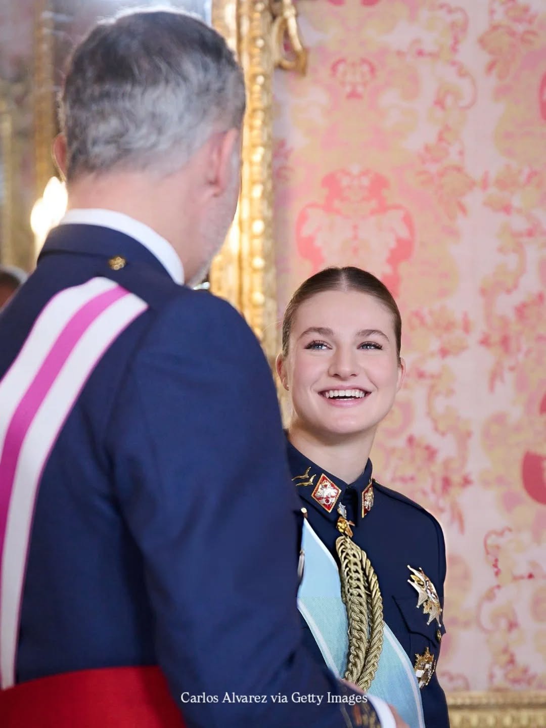 الأميرة ليونور تعيد رسم خطى والدها في احتفالات "باكوا ميليتار"