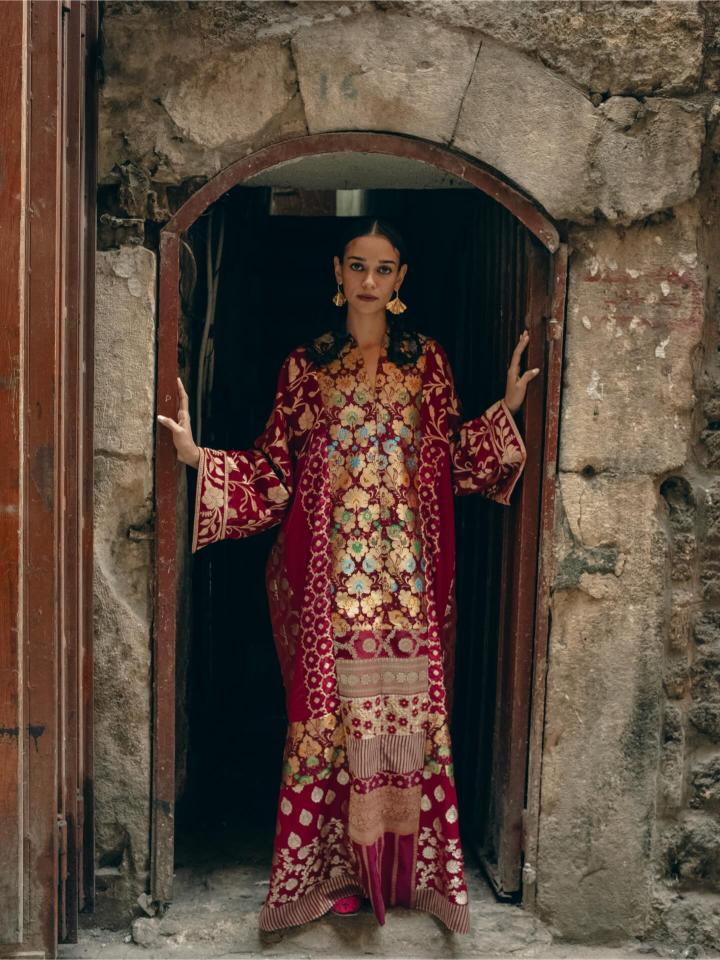 orient499تزيين العباءات والجلابيات بالزخارف