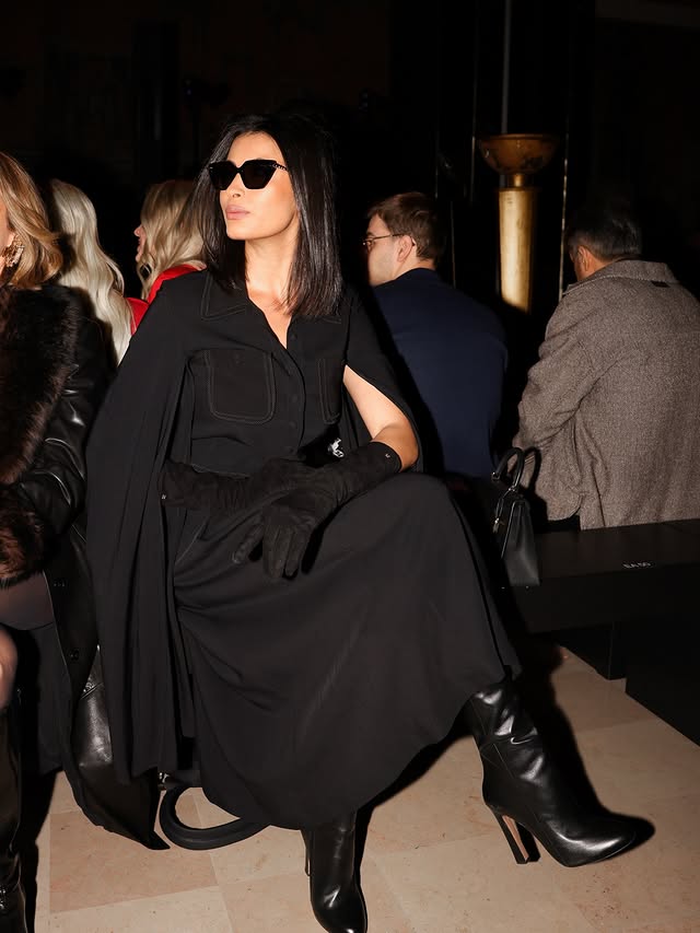 ريم السعيدي بأناقة الأسود في ضيافة إيلي صعب