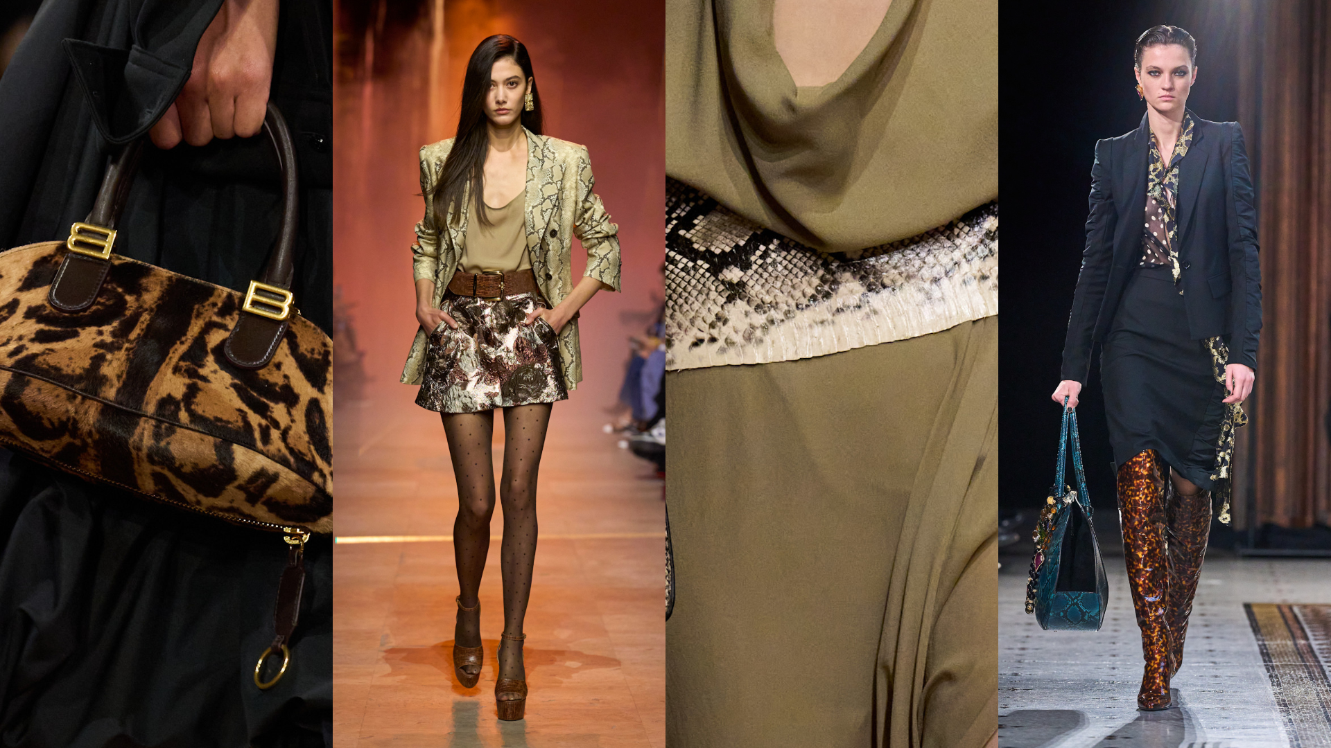 من مجموعات Elie Saab،  ‏Nina Ricci، وBalenciaga‏ ‏