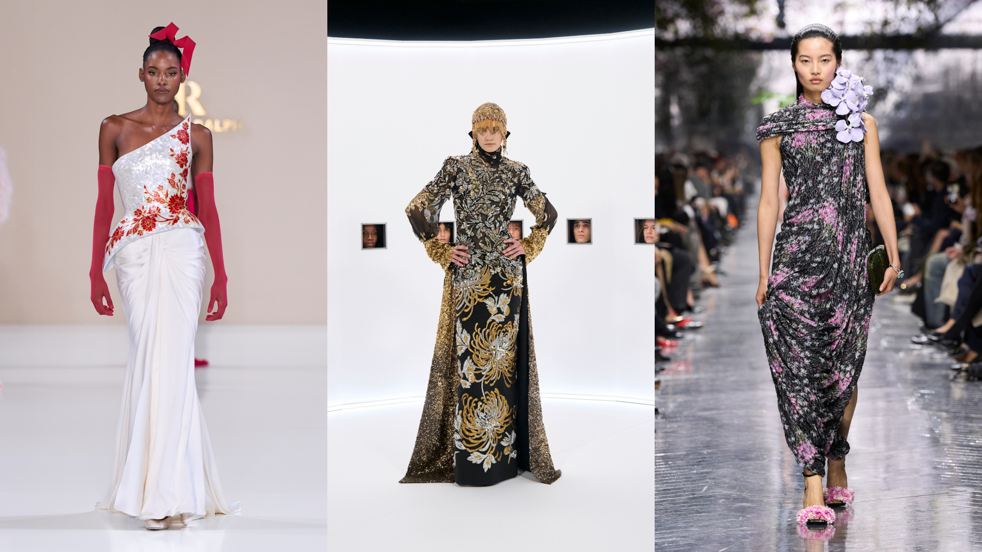 من عروض فالنتينو، ديور وتمارا رالف