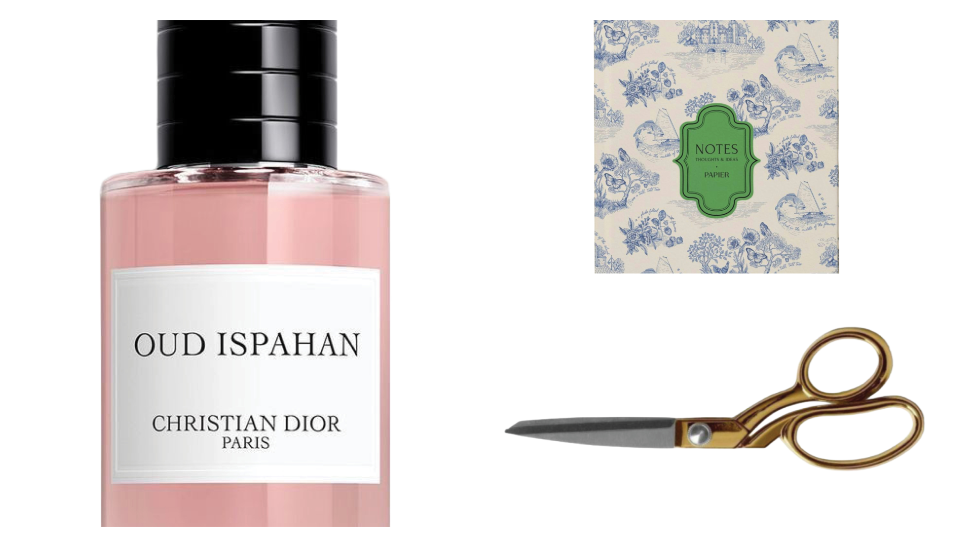 الدفتر، المقص و‏العطر – ‏Eau d’Ispahan‏ من "ديور"
