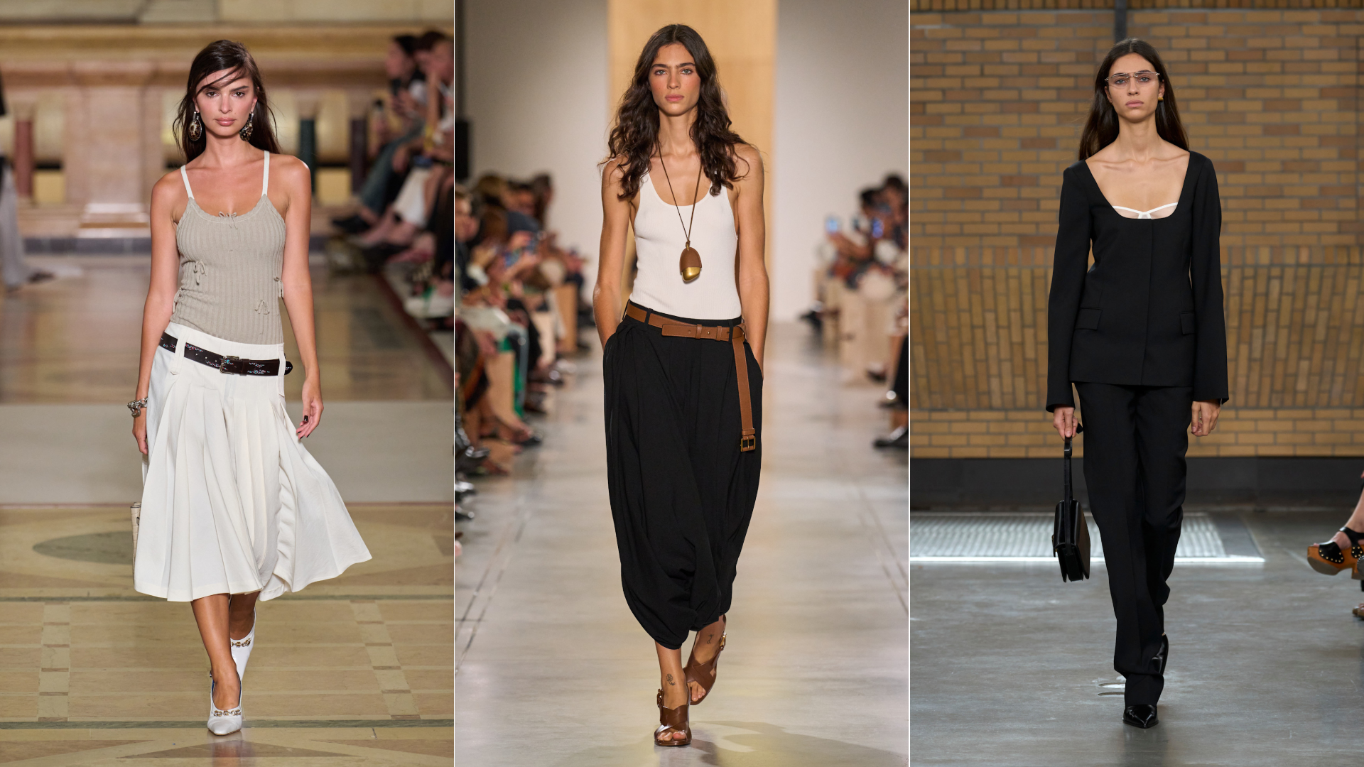 إطلالات من "كالفن كلاين" Calvin Klein، "مايكل كورس" Michael Kors، "توري بورش" Tory Burch
