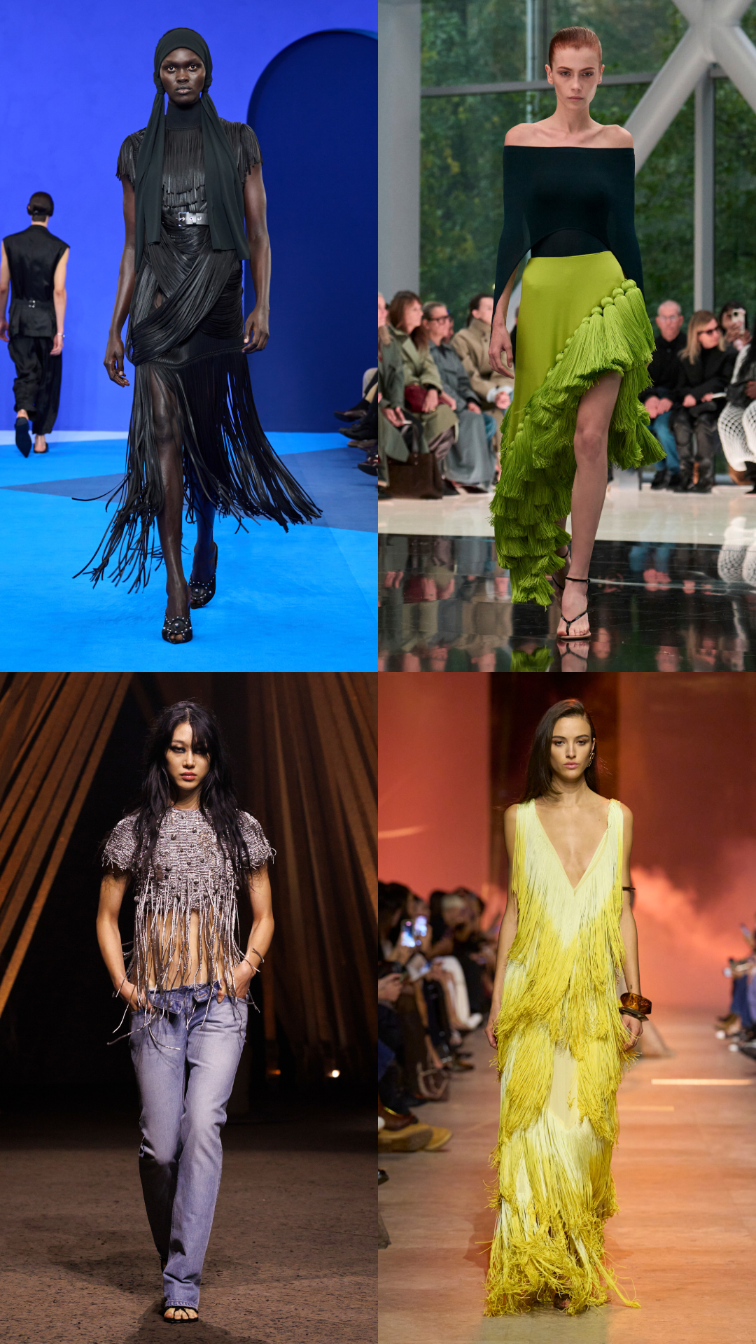 منصات عروض Alaïa وAlexander McQueen وElie Saab وLanvin