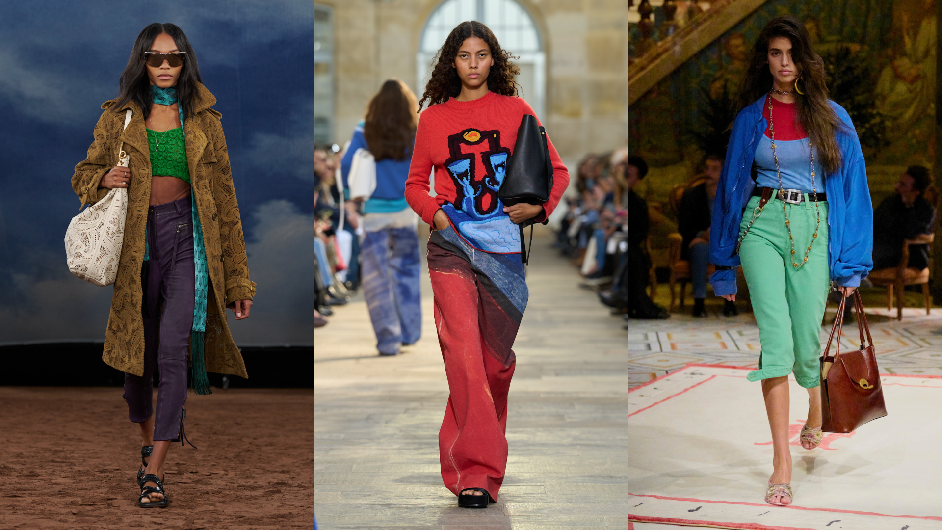 إطلالات من Versace ،Gabriela Hearst وBurberry