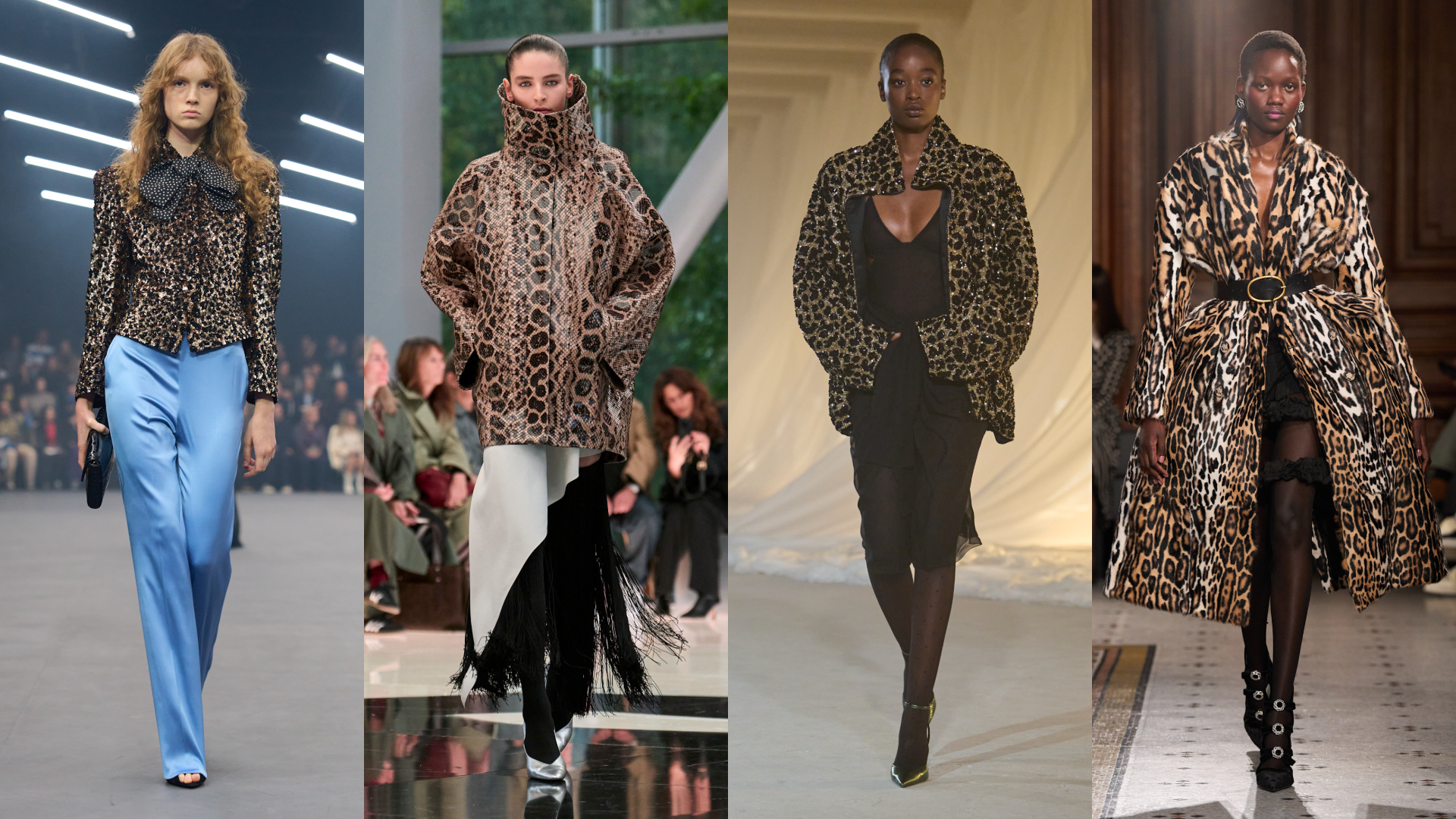 من مجموعات Valentino‏، Alaia‏ ، Balmain‏ ‏و‏ ‏Nina Ricci‏ ‏