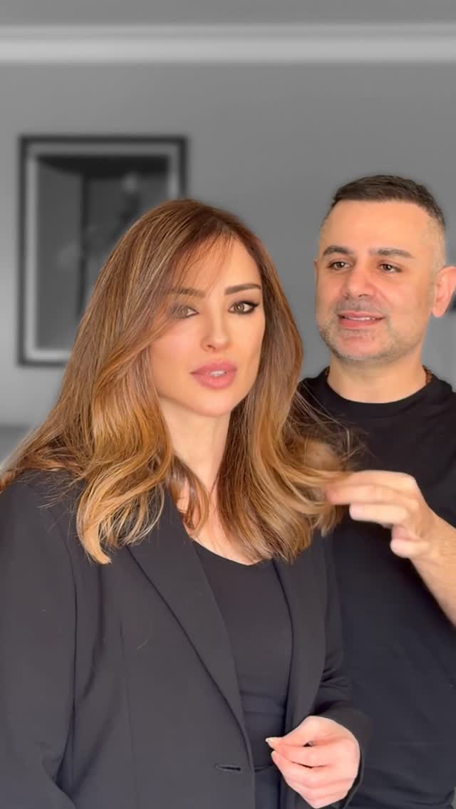 وفاء الكيلاني بنيولوك شعر استعدادا لحفل جوي اوورد 2026