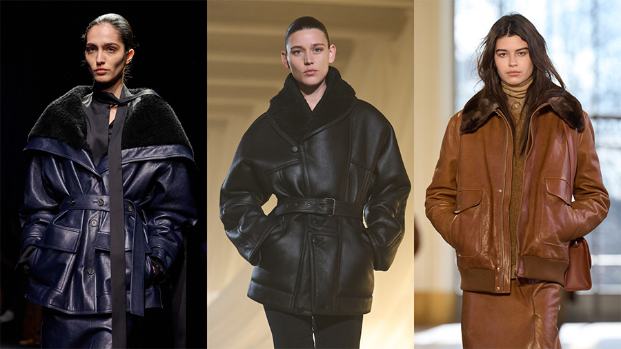 من عروض أزياء Gabriela Hearst، بالمان وFerragamo 