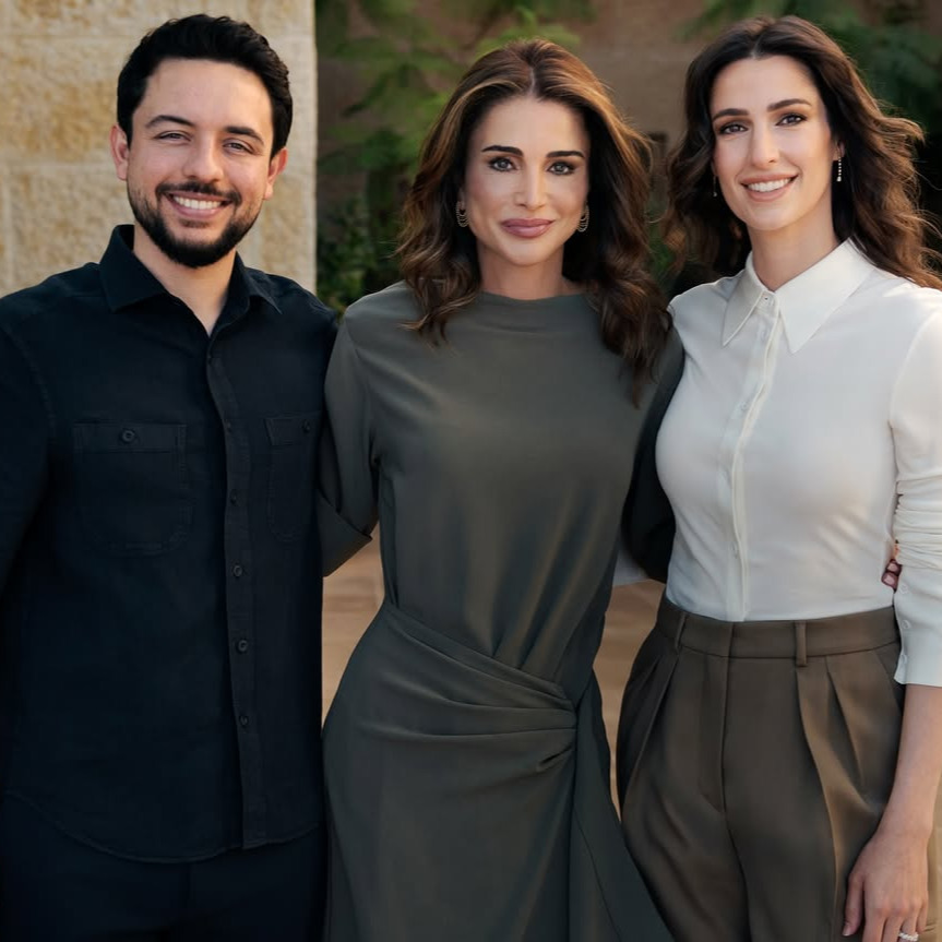 ب