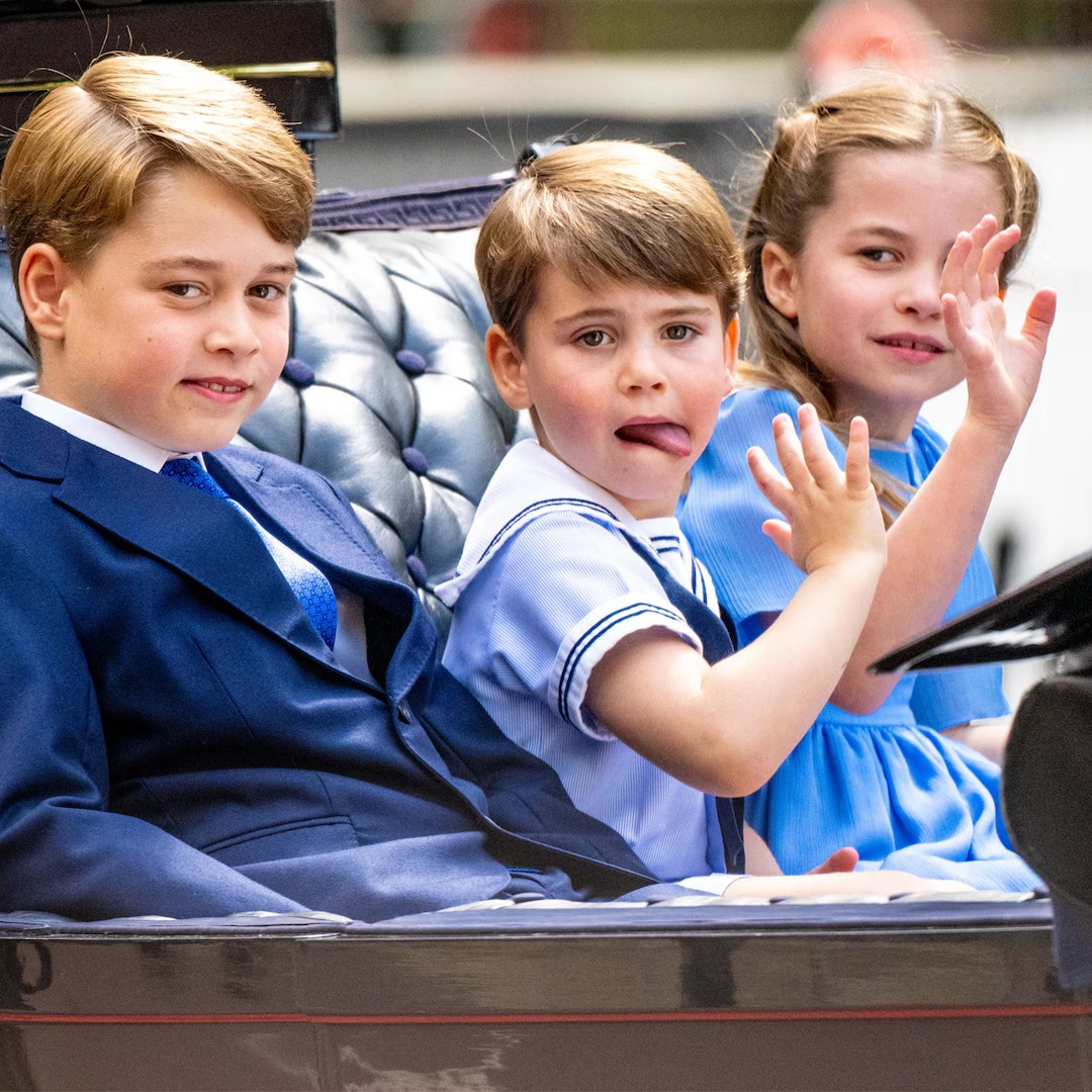 حقق الأمير لويس، البالغ من العمر سبع سنوات، شهرة عالمية