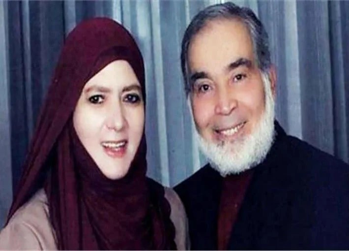 شمس البارودي وزوجها حسن يوسف