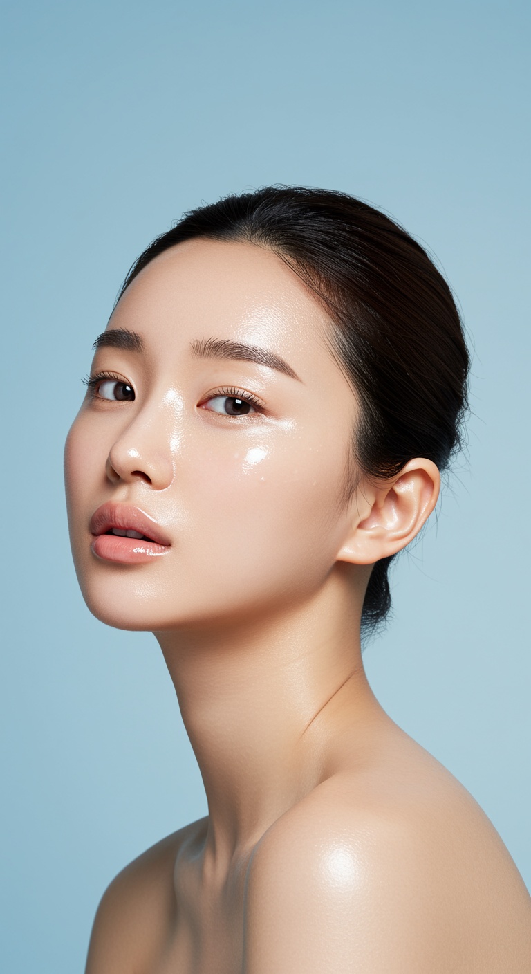 البشرة الزجاجية الكورية