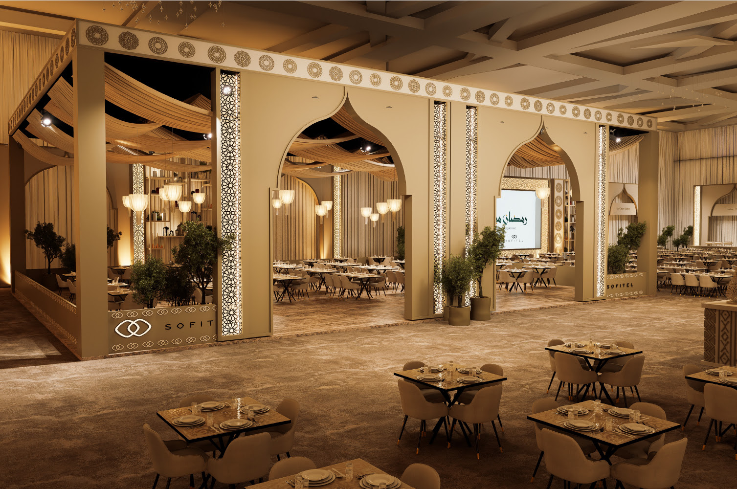 تجربة رمضانية مميزة وأجواء استثنائية في خيمة ليالي سوفيتيل