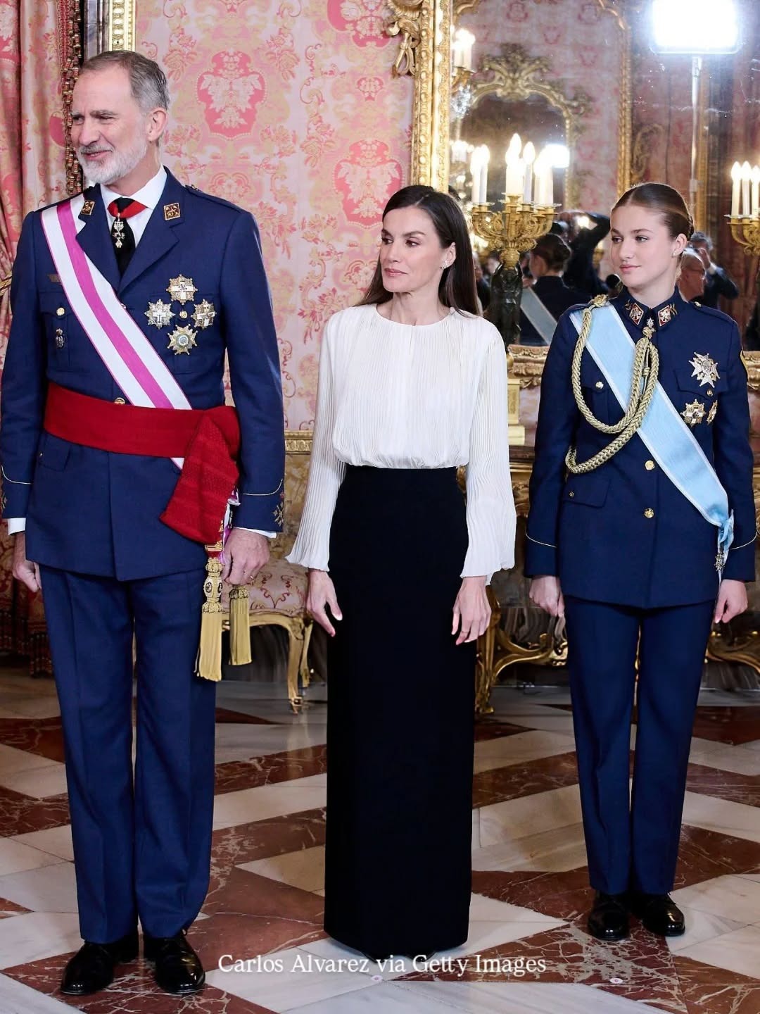 الأميرة ليونور تعيد رسم خطى والدها في احتفالات "باكوا ميليتار"